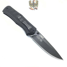 Load image into Gallery viewer, RUGER BY CRKT CRACK-SHOT COMPACT ASSISTED FOLDING KNIFE 3.38 BLACK STONEWASHED