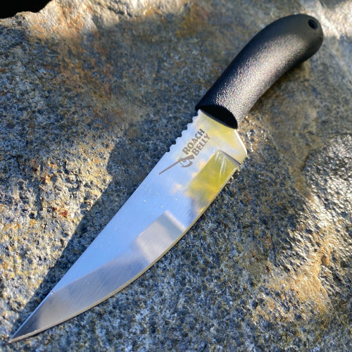 COLD STEEL  ROACH BELLY FIXED STAINLESS BLADE KNIFE, MAY WORN AS NECK KNIFE