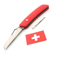 Load image into Gallery viewer, SWIZA GARDEN FLORAL RAZOR  SHARP KNIFE RED