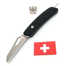 Load image into Gallery viewer, SWIZA  GARDEN FLORAL VERY SHARP KNIFE BLACK