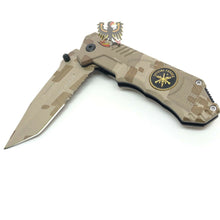 Load image into Gallery viewer, TAC FORCE SPEED ASSISTED OPENING PART TANTO POINT LINERLOCK FOLDING KNIFE