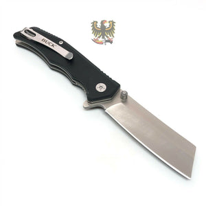 BUCK KNIVES TRUNK LINER LOCK KNIFE BLACK G-10 (2.875" SATIN) 0252BKS