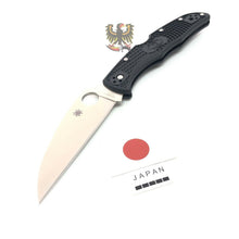 Load image into Gallery viewer, SPYDERCO ENDURA 4 LOCKBACK RAZOR SHARP KNIFE WITH BLACK FRN HANDLE
