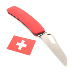 SWIZA GARDEN FLORAL RAZOR  SHARP KNIFE RED