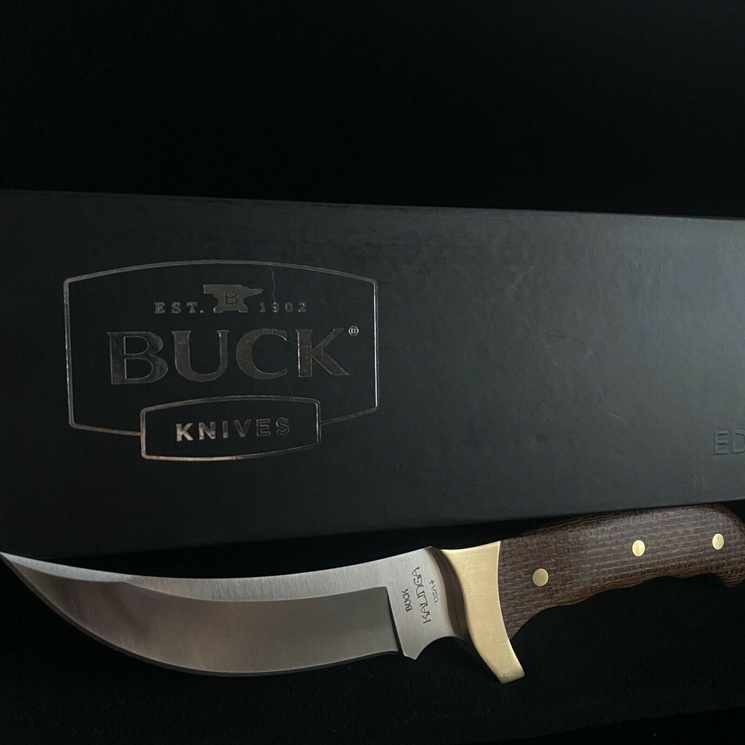 BUCK LEGACY COLLECTION 401 KALINGA SKINNER FIXED BLADE KNIFE S35VN PLAIN BLADE