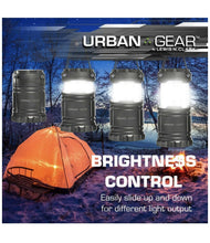 Load image into Gallery viewer, Portable Pop Up Indoor/Outdoor Camping Lantern + Waterproof Emergency Flashlight