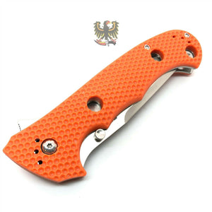 CRKT COLUMBIA RIVER HAMMOND CRUISER LINERLOCK POCKET KNIFE ORANGE FLIPPER