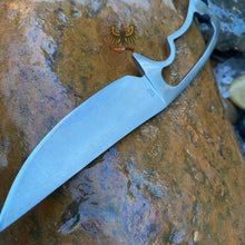 Load image into Gallery viewer, STAINLESS SKELETONIZED HUNTER RESCUE COMBAT SHARP FIXED BLADE KNIFE