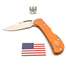 Load image into Gallery viewer, BUCK KNIVES MINI SPITFIRE LOCKBACK KNIFE ORANGE BSA LOCKBACK