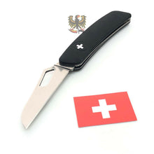Load image into Gallery viewer, SWIZA  GARDEN FLORAL VERY SHARP KNIFE BLACK