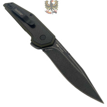 Load image into Gallery viewer, KERSHAW  JENS ANSO FRAXION FLIPPER KNIFE  CLIP POINT BLADE, OLIVE G10 HANDLES