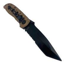 Load image into Gallery viewer, SMITH &amp; WESSON EXTREMEOPS SERRATED TANTO POINT LINERLOCK FOLDING POCKET KNIFE