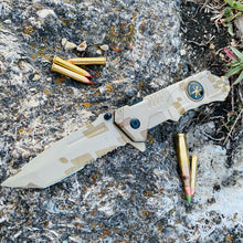 Load image into Gallery viewer, TAC FORCE SPEED ASSISTED OPENING PART TANTO POINT LINERLOCK FOLDING KNIFE
