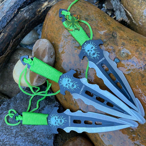 Z-HUNTER THROWER SET FIXED BLADE COOL KNIFE