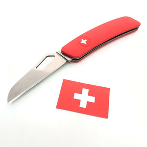 SWIZA GARDEN FLORAL RAZOR  SHARP KNIFE RED
