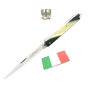KNIVE & KNIVES FRARACCIO KNIVES SICILIANO HORN HANDLE FOLDER POCKET KNIFE