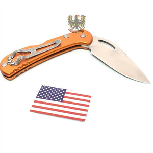 BUCK KNIVES MINI SPITFIRE LOCKBACK KNIFE ORANGE BSA LOCKBACK