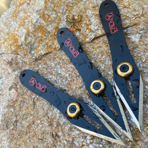 PROFESSIONAL THROWING KNIFE SET WITH ADJUSTABLE WEIGHT BALANCE