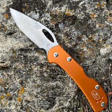 Load image into Gallery viewer, BUCK KNIVES MINI SPITFIRE LOCKBACK KNIFE ORANGE BSA LOCKBACK