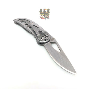 FRAMELOCK FOLDING POCKET EVERYDAY CARRY SHARP KNIFE MATTE FINISH ROUGH RYDER