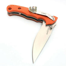 Load image into Gallery viewer, CRKT COLUMBIA RIVER HAMMOND CRUISER LINERLOCK POCKET KNIFE ORANGE FLIPPER