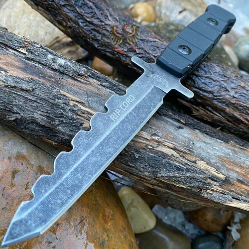 RENEGADE TACTICAL STEEL STRIKE SPACIAL FORCE  FIXED BLADE KNIFE