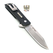 Load image into Gallery viewer, COLD STEEL 1911 LINER LOCK FLIPPER KNIFE BLACK GRIV EX HANDLE