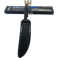 Load image into Gallery viewer, COLD STEEL  TANTO SPIKE FIXED BLADE RAZOR SHARP NECK KNIFE WITH G-10 HANDLE