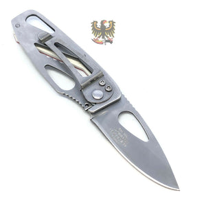 MTECH RED FRAMELOCK FOLDING POCKET KEY CHAIN KNIFE