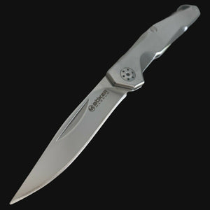 BOKER MAGNUM SHINY EDC SLIP JOINT KNIFE STAINLESS STEEL 7CR17MOV BLADE