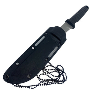 SMITH & WESSON  M&P NECK KNIFE WITH BLACK SCULPTED SYNTHETIC HANDLE