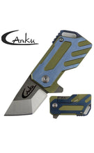 Load image into Gallery viewer, Canku C03 Pocket Knife D2 Steel Blades Titanium TC4 Handle Folding Knives