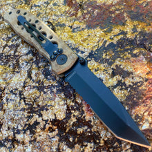 Load image into Gallery viewer, SMITH &amp; WESSON EXTREMEOPS SERRATED TANTO POINT LINERLOCK FOLDING POCKET KNIFE