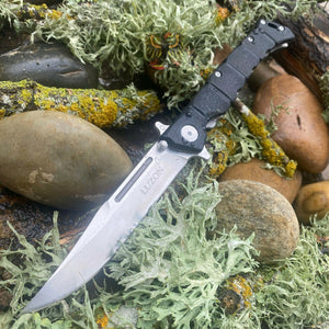 COLD STEEL LUZON SERIES FOLDING KNIFE WITH POCKET CLIP FLIPPER