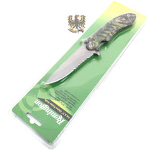 Load image into Gallery viewer, REMINGTON  SPORTSMAN PART SERRATED FRAMELOCK FOLDING SHARP POCKET KNIFE