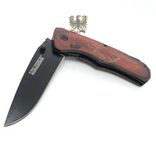 Load image into Gallery viewer, TAC FORCE ASSISTED OPENING LINERLOCK FOLDING POCKET WITH PAKKAWOOD EAGLE HANDLE