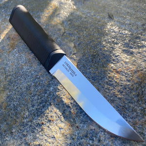 COLD STEEL  FINN BEAR FIXED BLADE, POLYPROPYLENE HANDLE, MAY WORN AS NECK KNIFE
