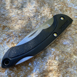 BUCK  NANO BANTAM LOCKBACK FOLDING POCKET EDC KNIFE 1.875" PLAIN SATIN BLADE