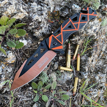 Load image into Gallery viewer, TAC FORCE  ORANGE ASSISTED OPENING LINERLOCK FOLDING SHARP POCKET KNIFE