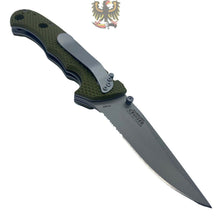 Load image into Gallery viewer, CRKT CRUISER CLIP POINT LINERLOCK FOLDING POCKET KNIFE WITH OD GREEN TEXTURED