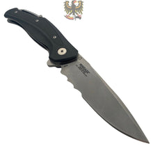Load image into Gallery viewer, RUGER BY CRKT WINDAGE LINERLOCK FOLDING KNIFE WITH GRAY TEXTURED ALUMINUM HANDLE