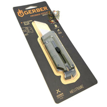 Load image into Gallery viewer, GERBER PRYBRID UTILITY KNIFE GREEN MULTI POCKET TOOL WIRE STRIPPER SCREWDRIVER