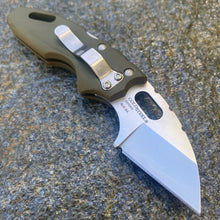 Load image into Gallery viewer, COLD STEEL MINI TUFF LITE FOLDING KNIFE WHARNC LIFFE BLADE OD GREEN GRIV-EX HAND