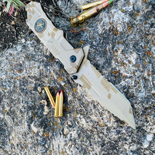 Load image into Gallery viewer, TAC FORCE SPEED ASSISTED OPENING PART TANTO POINT LINERLOCK FOLDING KNIFE