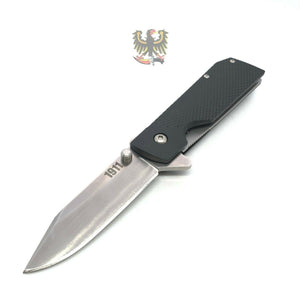 COLD STEEL 1911 LINER LOCK FLIPPER KNIFE BLACK GRIV EX HANDLE