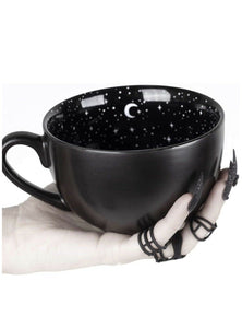 Midnight Coffee Large Mug in Gift Box By Rogue + Wolf Cute Mugs For Women Unique