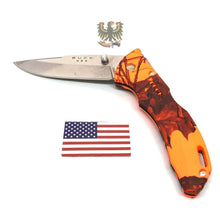 Load image into Gallery viewer, BUCK KNIVES BANTAM BLW KNIFE MOSSY OAK ORANGE CAMO
