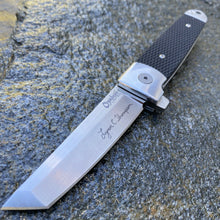 Load image into Gallery viewer, LIMITED EDITION COLD STEEL  OYABUN FLIPPER KNIFE 3.5&quot; S35VN TANTO BLADE