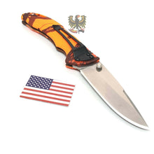 Load image into Gallery viewer, BUCK KNIVES BANTAM BLW KNIFE MOSSY OAK ORANGE CAMO