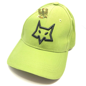 FOX GREEN CAP ADJUSTABLE ONE SIZE BACK EMBROIDERED FOX LOGO